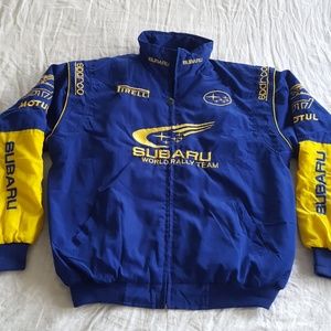 subaru world rally team hoodie